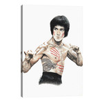 Bruce Lee // Inked Ikons (26"W x 40"H x 1.5"D)