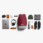 Classic Backpack Plus (Ink Blue Tan)