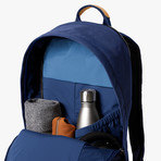 Classic Backpack Plus (Ink Blue Tan)