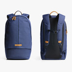 Classic Backpack Plus (Ink Blue Tan)