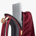 Classic Backpack Plus (Ink Blue Tan)