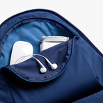 Classic Backpack Plus (Ink Blue Tan)