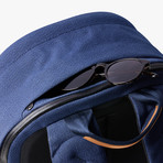 Classic Backpack Plus (Ink Blue Tan)