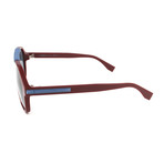 Men's M0027 Sunglasses // Opal + Burgundy
