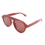 Men's M0013 Sunglasses // Red