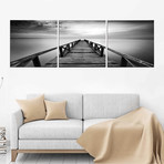 Pier in Chrome (Set of 3 - 20 x 20)