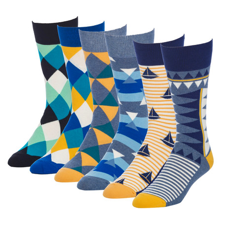 Academy Chief Crew Sock // Pack of 6