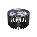 Medusa Outdoor // Medium // Coffee Table Base (Brushed Black)