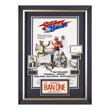 Smokey and the Bandit // Autographed Display