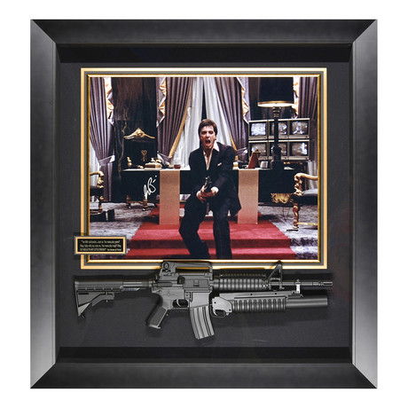 Scarface // Autographed Display