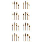 Gem Flatware 32-Piece Set // Gold Plated