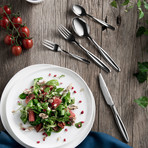 Essentials 72 Piece 18/10 SS Flatware Set // Service for 12 // Folio