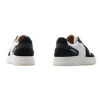 Skywalker Low Top Sneaker // Deep Black + White (Euro: 45)