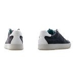 Trevor Low Top Sneaker // Dark Blue + White (Euro: 39)