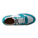 Skywalker Low Top Sneaker // Turquoise + White (Euro: 43)