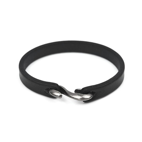 Cowhide Bracelet // Black