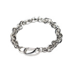 Rounded Link Chain // Silver