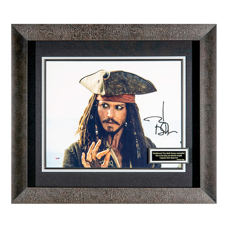 Pirates of The Caribbean // Autographed Display