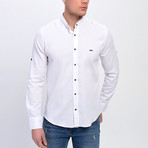 Short Sleeve Button Down // White (S)