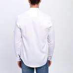 Short Sleeve Button Down // White (XL)