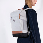 Cubik Unisex Backpack // Medium // Melange (Gray Melange DLX)