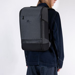 Cubik Unisex Backpack // Grand // Melange (Anthracite Melange DLX)