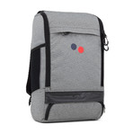 Cubik Unisex Backpack // Medium // Deep Woven (Licorice Black)