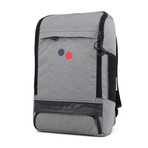 Cubik Unisex Backpack // Medium // Deep Woven (Licorice Black)
