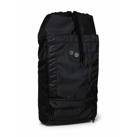 Blok Unisex Backpack // Large // Changeant (Polished Black)