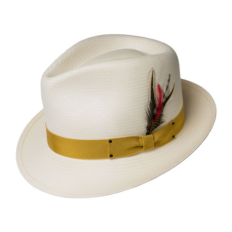 Guthrie Hat // Natural + Goldenrod (S)