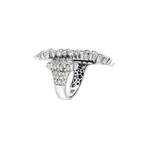 Stefan Hafner 18k White Gold Diamond Ring // Ring Size: 6.5