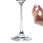 Leonardo // La Perla Champagne Flute Glass // 7oz // Set Of 2 (Purple)