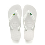 Brazil Sandal // White (US: 9/10)