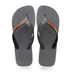 Casual Sandal // Steel Gray + Black (US: 9/10)