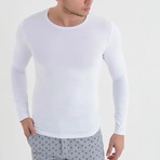 Nile Long Sleeve T-Shirt // White (L)