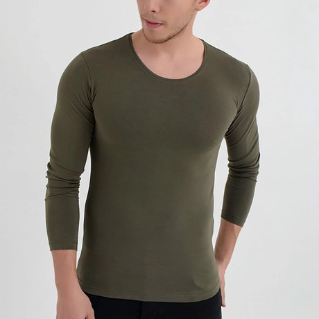 Nile Long Sleeve // Khaki (S)