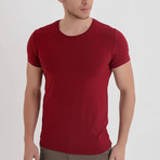 Mauna Loa T-Shirt // Bordeaux (XL)