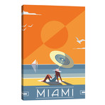 Miami // Fly Graphics (26"W x 40"H x 1.5"D)