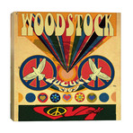 Woodstock Love Invite Poster // Radio Days (26"W x 26"H x 1.5"D)