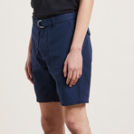 Bengal Belted Cargo Short // Navy (28)