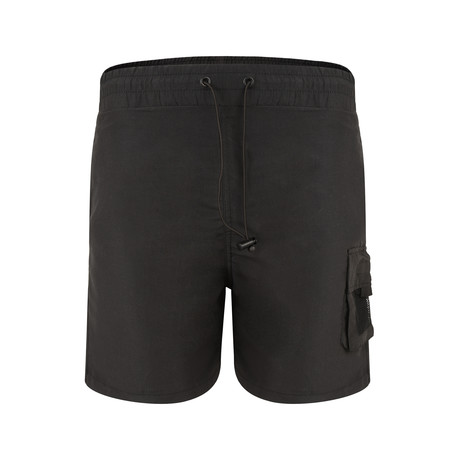 Mozambique Mesh Pocket Swim Shorts // Black (S)