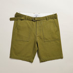 Bengal Belted Cargo Short // Khaki (34)