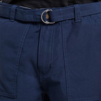 Bengal Belted Cargo Short // Navy (28)