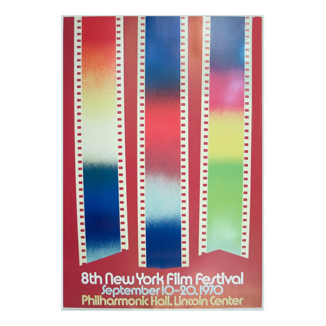 James Rosenquist // Short Cuts, 8th New York Film Festival // 1970 Offset Lithograph