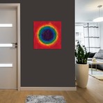 Modern Art- Rainbow Tunnel (After Suggs) // 5by5collective (26"W x 26"H x 1.5"D)