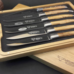 Olivewood Table Knives // Set of 6