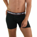 3 Pack Athletic Boxer Brief // Black + White + Gray (XL)