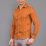 Andrew Button-Up Shirt // Camel (M)