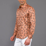 Marcus Button-Up Shirt // Salmon (S)