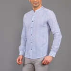 Jameson Button-Up Shirt // Dark Blue (2XL)